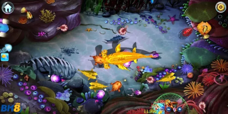 Bắn cá siêu thị thu hút nhiều người tham gia ở mọi độ tuổi khác nhau