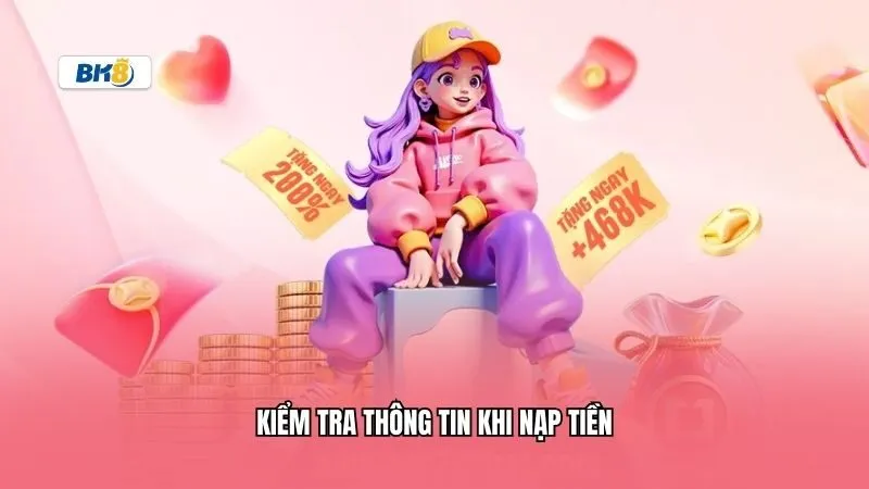 Kiểm tra thông tin trước khi gửi lệnh