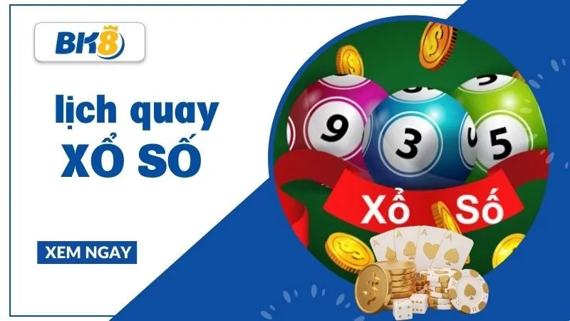 Cập nhật lịch quay xổ số chi tiết ba miền và xổ số Vietlott