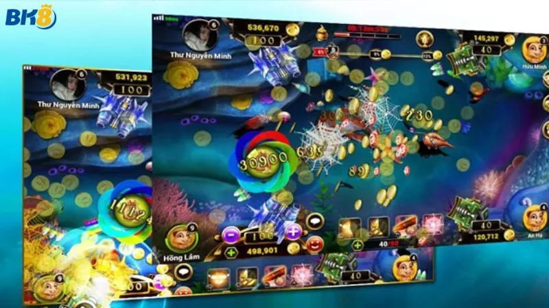 Trò chơi thường cung cấp nhiều loại súng tương ứng với mức sát thương khác nhau